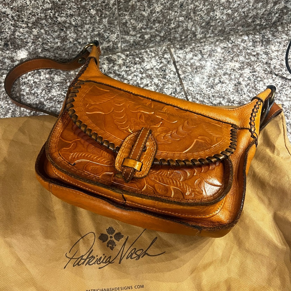 Patricia Nash • Leather Cross Body